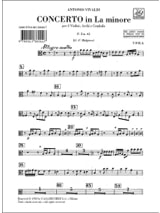 Concerto en la min F1 N° 61 RV 523 pour 2 violons, cordes et cembalo